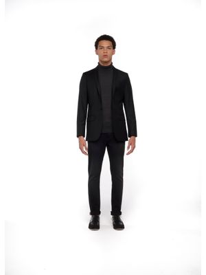 Blazer botão único - Preto