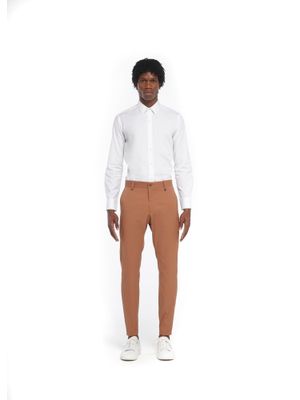 Calça de nylon - Caramelo
