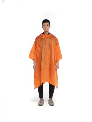 Poncho waterproof - Laranja