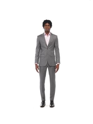 Costume Dormeuil - Lapela Bico - Pied de poule - Cinza