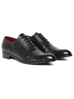 Sapato couro Camargo - Preto