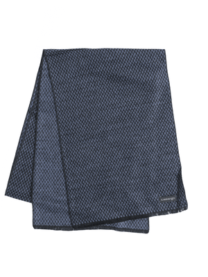 Cachecol estampado Azul