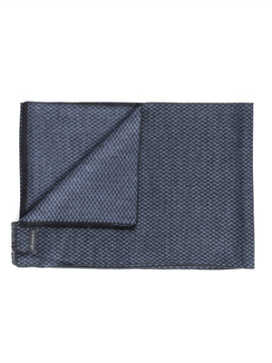 Cachecol estampado Azul