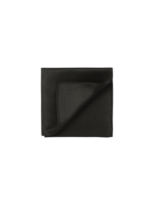 Lenço de seda - Chevron Preto