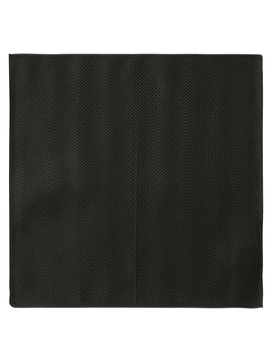Lenço de seda - Chevron Preto