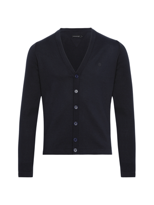 Cardigan Marinho