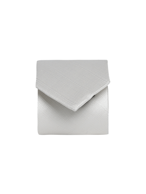 Gravata palito tela - Off White