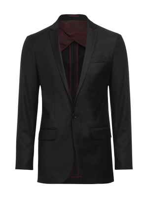 Blazer botão único - Preto