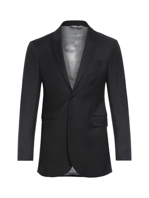 Costume Super 120 - Lapela Bico - Preto