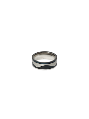Anel Curve - Preto