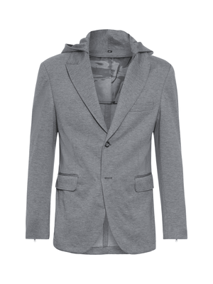 Blazer de malha - Cinza