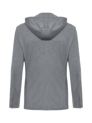 Blazer de malha - Cinza