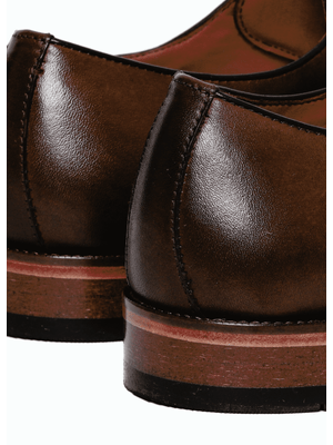 Sapato whole cut - Caramelo