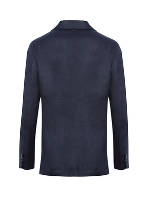 Blazer de linho - Marinho