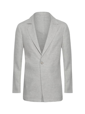 Blazer de linho - Areia