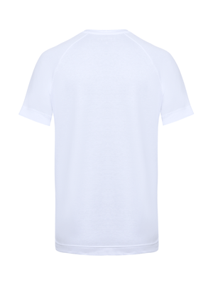 Camiseta manga raglan - Branco