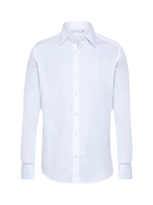 Camisa social algodão pima - Branco