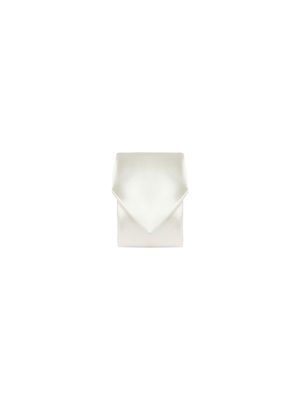 Gravata Palito Paisley - Off  White