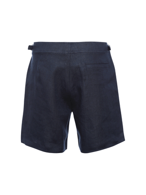 Short de linho - Marinho