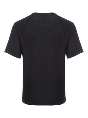 Camiseta de Tricot - Preto