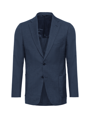 Blazer Tombolini 100% Lã - Azul Pied