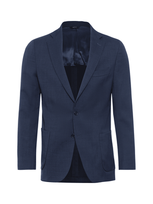 Blazer Alfaiataria com Elastano - Azul