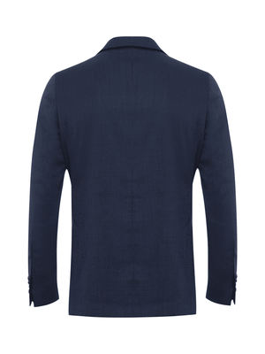 Blazer Alfaiataria com Elastano - Azul