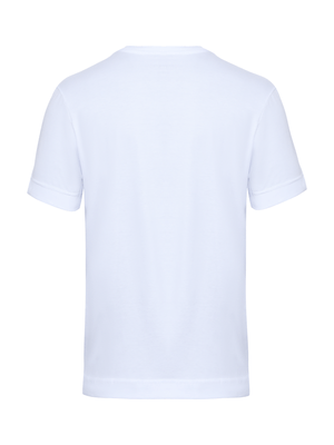 Camiseta Pima Gola V - Branco