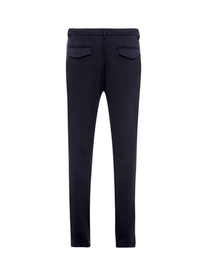 Calça de malha lisa Preta