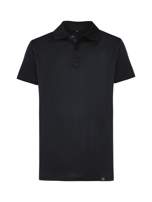 Polo Fio Escócia Italiana preto