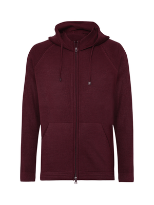 Casaco de tricot jogging vinho