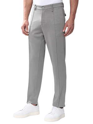 Calça de malha lisa Cinza