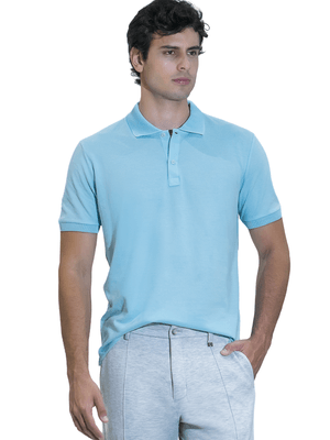 Polo Piquet Fio Escócia - Verde