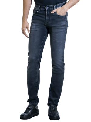 Calça Jeans Slim - Preto