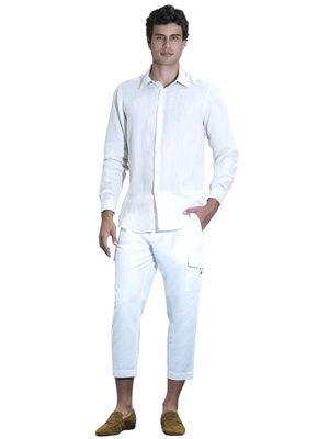 Camisa De Linho - Bege