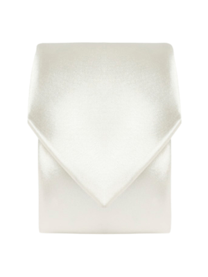 Gravata Palito Paisley - Off  White