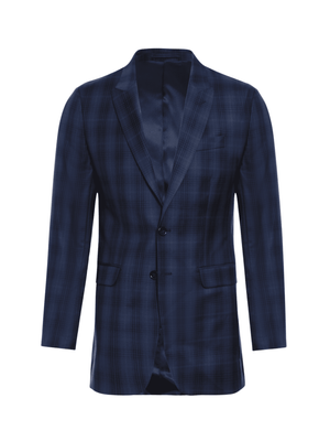 Costume New - Lapela Bico marinho xadrez