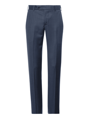 Costume Super 120 - Lapela Bico - Azul