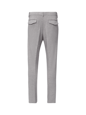 Calça de malha mescla Bege