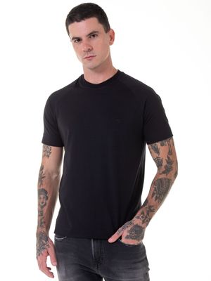 Camiseta Raglan PRETO
